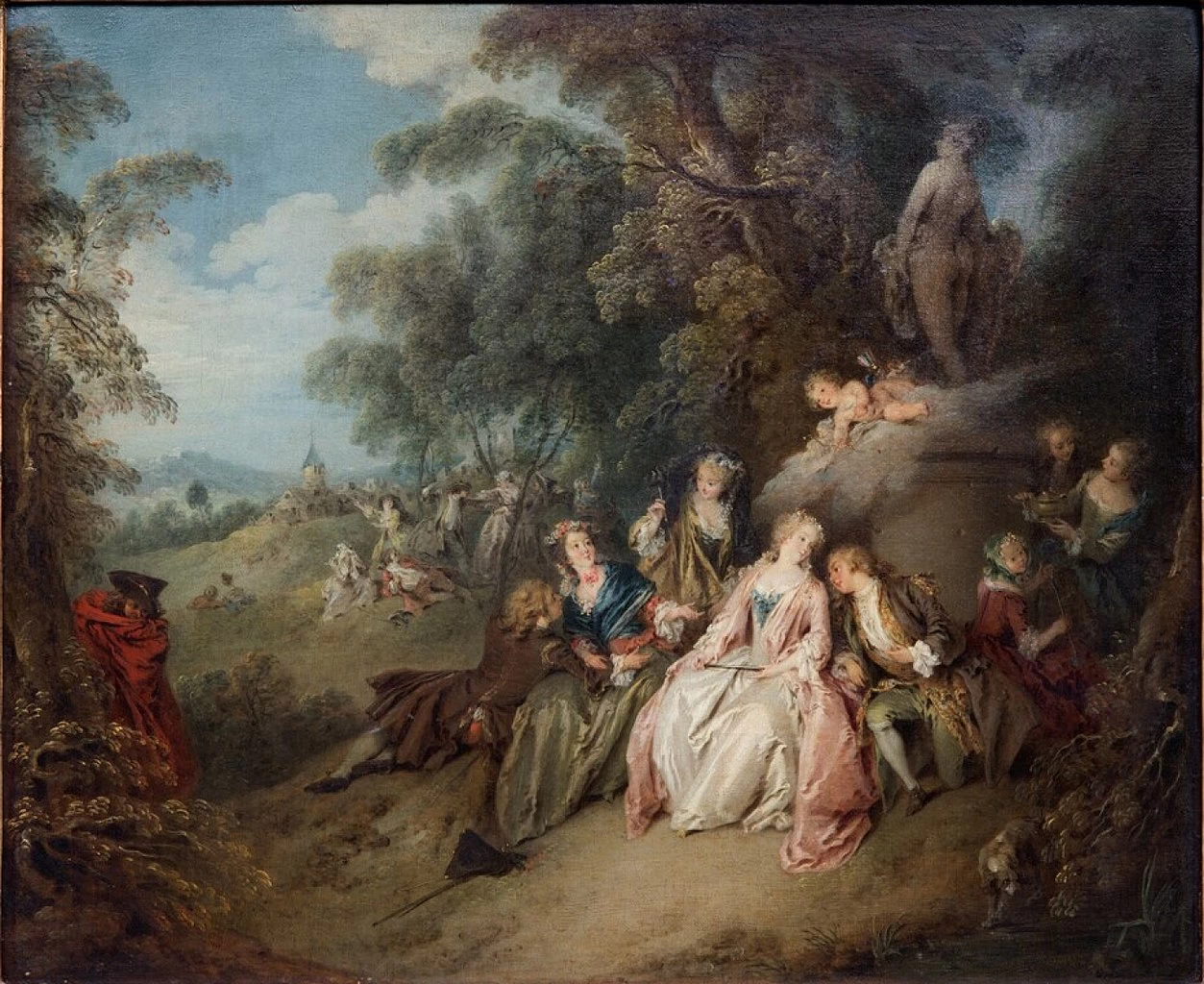 Celebrazione presso una statua di Venere - Museo Boijmans Van Beuningen